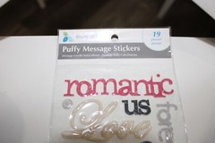 Momenta Stickers ~ Puffy Messages ~ Love Cherish Kiss Marry Passion Romantic Us