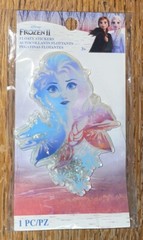 NEW Disney Frozen 2 or II Movie Elsa Floaty Snowflakes 3D Sticker Scrabook craft