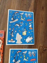 Vintage Stickers Lot Rugrats Warner Bros 90s Dr Seuss Hallmark AGC Kids Sticker