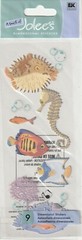 Vintage Touch of Jolee’s SEA CREATURES Theme 3-D Stickers 71764 FAST FREE ship!