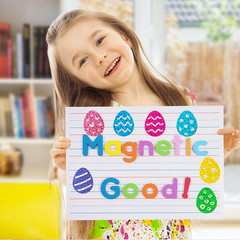 500 Pcs 1.2In Easter Egg Stickers – Waterproof Self-Adhesive Decor 8 Colors
