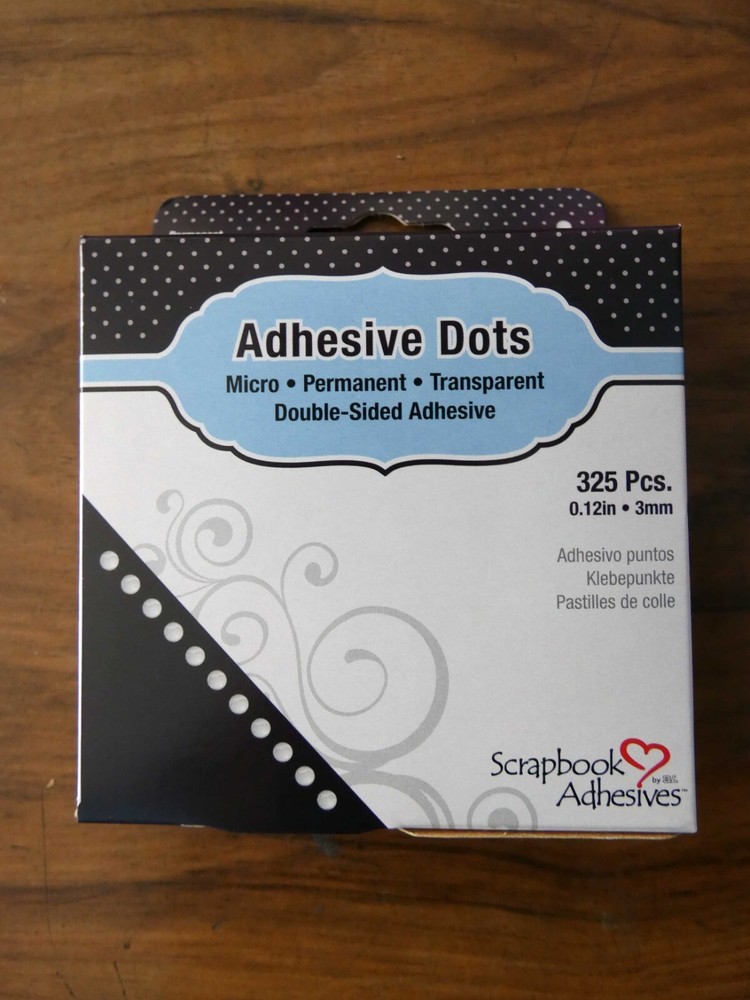 Scrapbook Adhesives 0.12″ Permanent Micro Dots 325/Pkg Free US Shipping