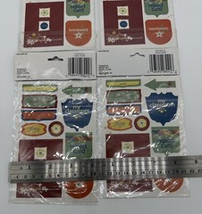 8 Sheets Keepsake Essentials School Spirit Senior Scrap Stickers New In Package