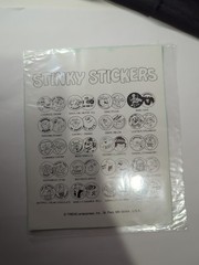 TREND 80s Stinky Stickers Vintage Scratch N Sniff Sealed Tooth Paste Smile Power