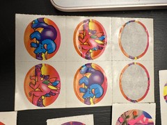 Lot Vintage Lisa Frank Round Stickers 1990’s Dinosaurs Seals Panda