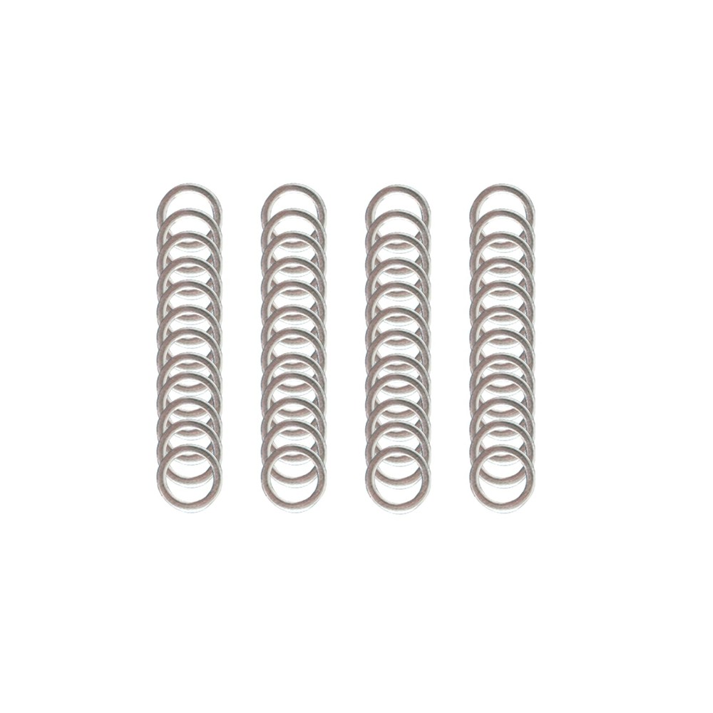 M3x5mm Steel Shim Washers Kit 48pcs – Ultra Thin Precision Spacers 0.1/0.2/0….