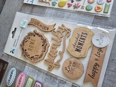 Sticker Lot – Family Tree Grandma Scrapbooking 3D Stickers Jolee’s + RARE #21