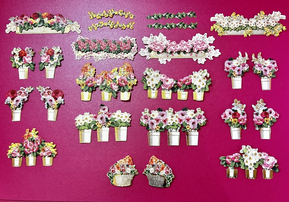 Anna Griffin’s Latest Flower Cart Flower Pots Embellishments + Gorgeous Layers!