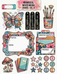 Whimsical Embellishments Junk Journal Scrapbook USA PICK A Set