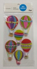 Hot Air Balloons Scrapbooking Stickers by Recollections