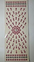 Crafters Square Jewel Border Stickers Title Boarder Gems Pink Blue Lot of 12