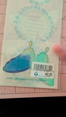 Vintage Mrs Grossmans Stickers Pearl Opal Butterflies Jumbo New 4 In Pack