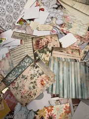 25 Piece Ephemera Lot Junk Journal Grab Bag Scrapbooking Supplies