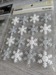 Sticker Lot Christmas Scrapbooking 3D Stickers Holiday Winter RARE Jolee’s #144