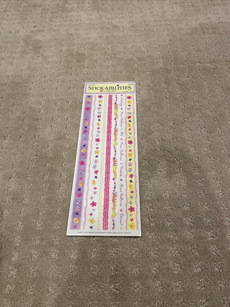 The Paper Studio Flower Stickers