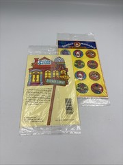 2 Packs 1983 Vintage Sticker Store McDonald’s Ronald McDonald Sealed Stickers