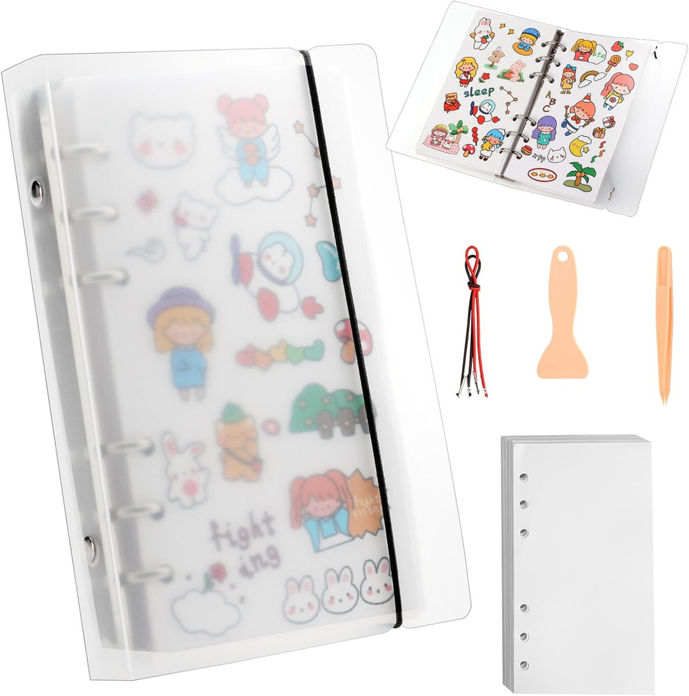 Reusable Sticker Collecting Album Book Accessories Activity Multipurpose100Sheet