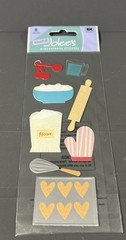 Jolee’s Dimensional Stickers Scrapbooking Baking Theme Kitchen Cooking