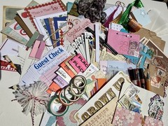 Junk Journal Ephemera Kit | Scrapbooking, Collage, Mixed Media Supplies 1LB Box