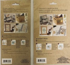 Crafters Square LOT Asst Stickers Transfer Scraper Chalkboard Scrapbooking Craft