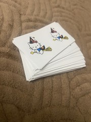 Set Of 40 Glossy Finish Character Small Sticker Strips – 1.5 Inches Per Sticker