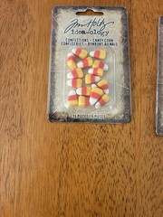 Lot Of 2 Packs -Tim Holtz Idea-Ology-Confections- Candy Corn-Halloween- TH94257
