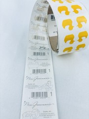 Vtg Stickers Scrapbooking Crafts Mrs. Grossman’s 1979 Yellow Duck 15 Sheets Roll