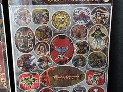 (2) SEALED Sandylion Disney Pirates Of The Caribbean Sticker Pack 2 Sheets