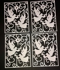 💎5 ANGELIC ANGEL💎 cardstock paper die cut embellishments