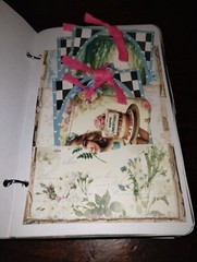 Beautiful Alice In Wonderland Junk Journals Scrapbook USA Seller