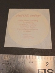 Vintage Stickers Small World Greetings Bear Angel Pastel Sticker Mod VTG 80’s