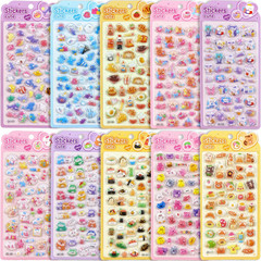 3D Puffy Stickers, 10 Sheets 500+ PCS Mini Kawaii Resin Decorative Stickers for