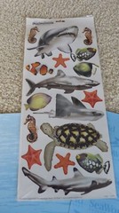 SEAWORLD Adventure Parks Epoxy Stickers & 58 other Stickers Scrapbook Pages NEW