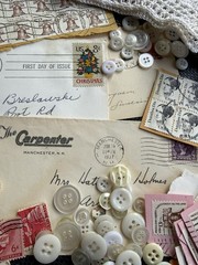 100 Pieces Vintage Scrapbook Supplies Pack Vintage Ephemera Bundle Junk Journal