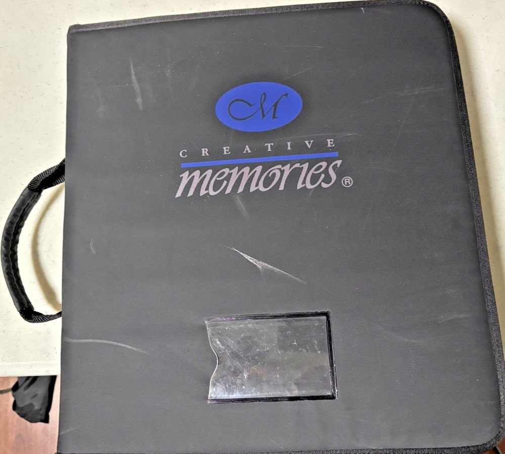 Creative Memories Sticker Binder Full Die Cuts Lots of Stickers