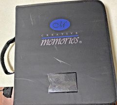 Creative Memories Sticker Binder Full Die Cuts Lots of Stickers