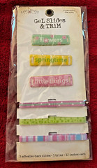 Karen Foster Design Gel Slides & Trim; 5 Packages; New Unopened; Original Owner