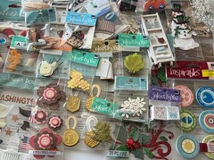 LOT #305 – 100 RARE ONLY JOLEE’S EK SUCESS 3D STICKERS & EMBELLISHMENTS