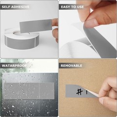 500 Pack 3×1 Inch Rectangle Adhesive Scratch Off Stickers Labels