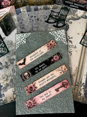 Victorian Gothic Junk Journal Kit Ephemera Bundle 100+ Pcs Pink Roses Skulls