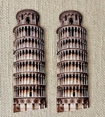Travel 7 PC ITALY LOT~ Topper, Dimensional Stickers, MINI Die-cuts, Etc~ ALL NEW