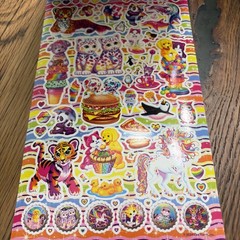 Lisa Frank Sticker Book 5 Sticker Sheets 600 Stickers Bendon Aged 3+ NEW 2019