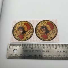 Vintage Lucy Rigg Bear Stickers 1984 Two Stickers As Shown