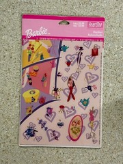 Heartline Barbie Stickers New NOS 2002