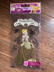 DISNEY PRINCESS Golden Enchanted Tales Scrapbook Stickers by EK Success