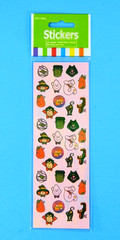 Halloween Irridescent Pearl Mini Stickers 1 Sheet Sticker Pack