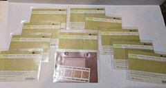 11 Creative Memories COTTAGE Double Dip Photo Mat Journaling Box Stickers LOT 11