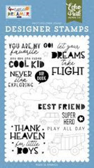 Echo Park Acrylic Stamps – NEVER STOP EXPLORING