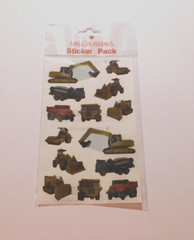Mrs. Grossman’s Stickers 1 Sheet Brand New in Package ~Tractor & Trucks~ 2013