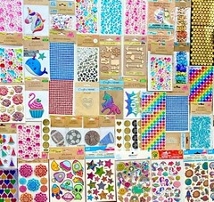 555pc Lot Scrapbook Supplies Stickers Gems Border Die cuts Kits Rub On Transfers